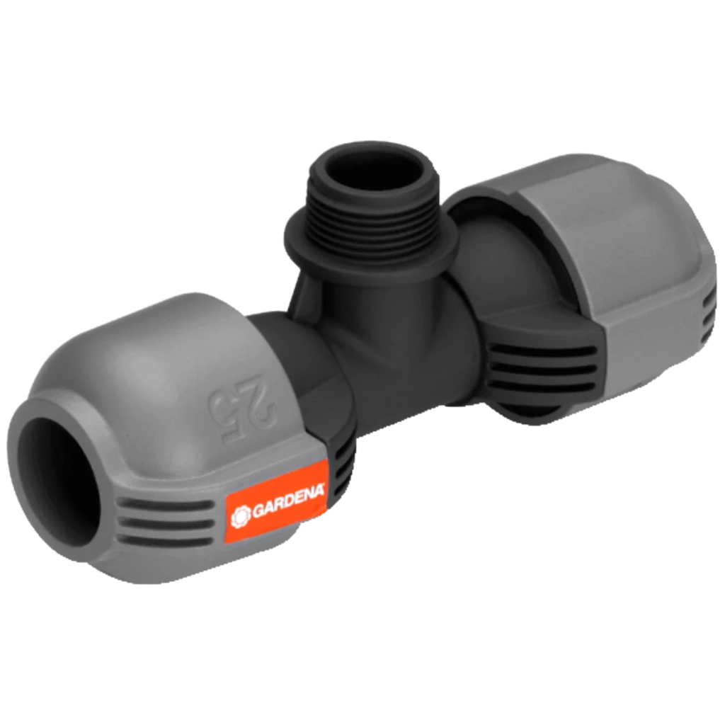 Gardena 02787-20 2787-20 Pièce En T Filetage Mâle 25 Mm 3/4 Pouce 1 Gardena 02787-20 2787-20 Pièce En T Filetage Mâle 25 Mm 3/4 Pouce