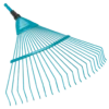 Gardena 03100-20 3100-20 Râteau à Feuilles Combisystem 50cm