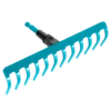 Gardena 03177-20 3177-20 Râteau Combisystem 12 Dents 30cm