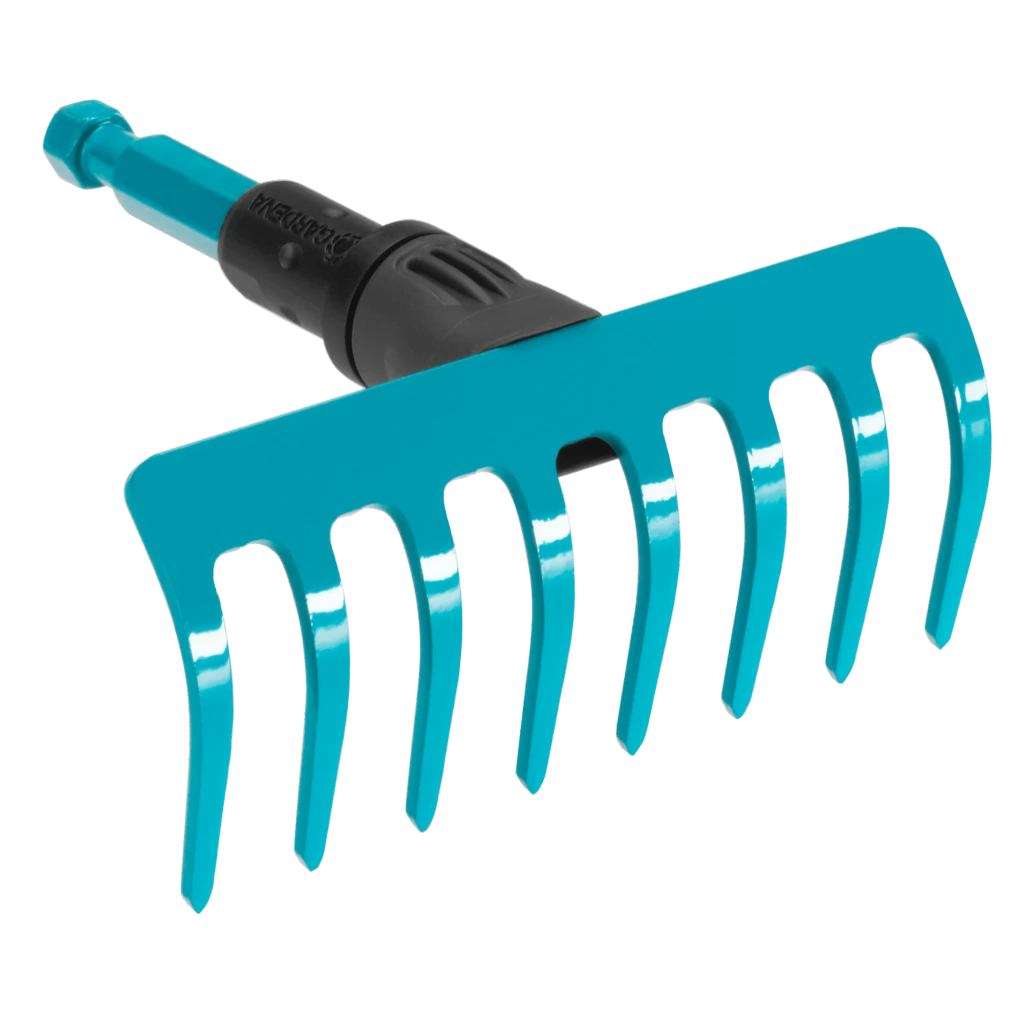 Gardena 03184-20 3184-20 Râteau à Gravier Combisystem 8 Dents 1 Gardena 03184-20 3184-20 Râteau à Gravier Combisystem 8 Dents