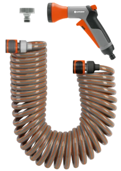 Gardena 04647-20 4647-20 Jeu De Tuyaux En Spirale + Tuyau 10m