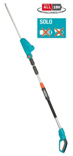 Gardena 14732-55 Taille-haie Télescopique Sans Fil THS 42/18V P4A Solo