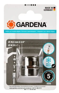 Gardena 18209-20 Adaptateur à Vis Pour Buse Souple