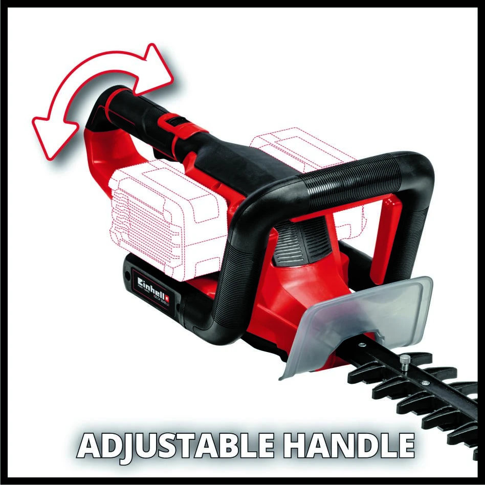 Einhell 3410960 GE-CH 36/65 Li-Solo Taille-haie Sans Fil 2 X 18 Volts Sans Batteries Ni Chargeur 1 Einhell 3410960 GE-CH 36/65 Li-Solo Taille-haie Sans Fil 2 X 18 Volts Sans Batteries Ni Chargeur