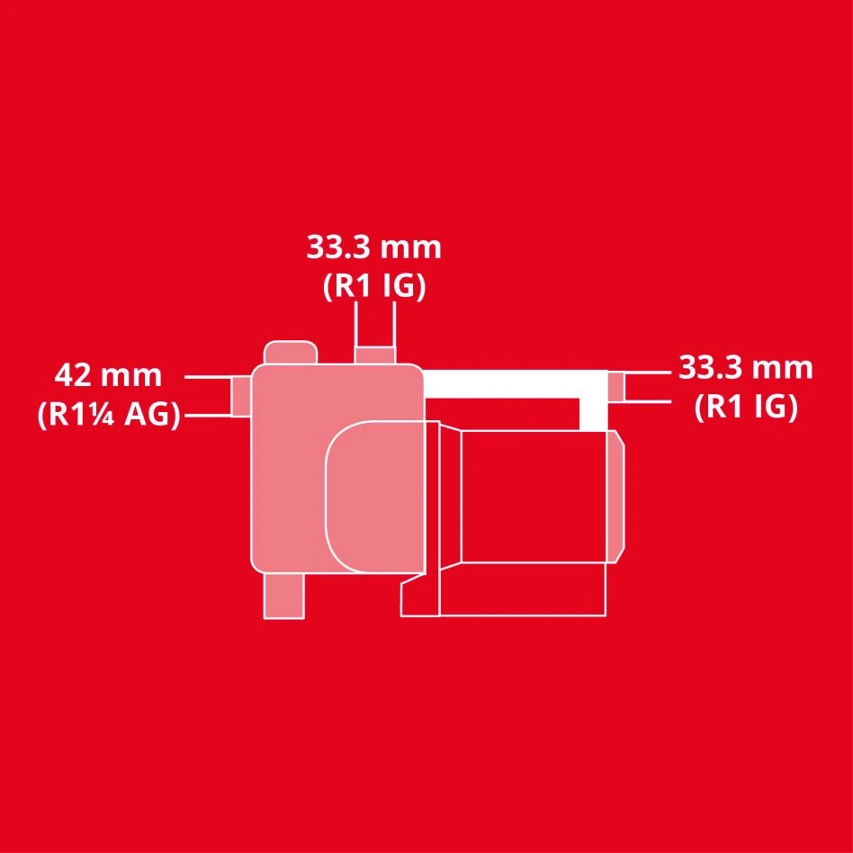 Einhell 4177010 GE-AW 1042 FS Pompe Hydrophore Automatique 1 Einhell 4177010 GE-AW 1042 FS Pompe Hydrophore Automatique