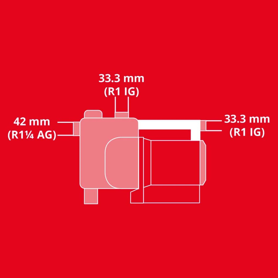 Einhell 4180370 GE-GP 1145 ECO Pompe De Jardin 2 Einhell 4180370 GE-GP 1145 ECO Pompe De Jardin – Image 2