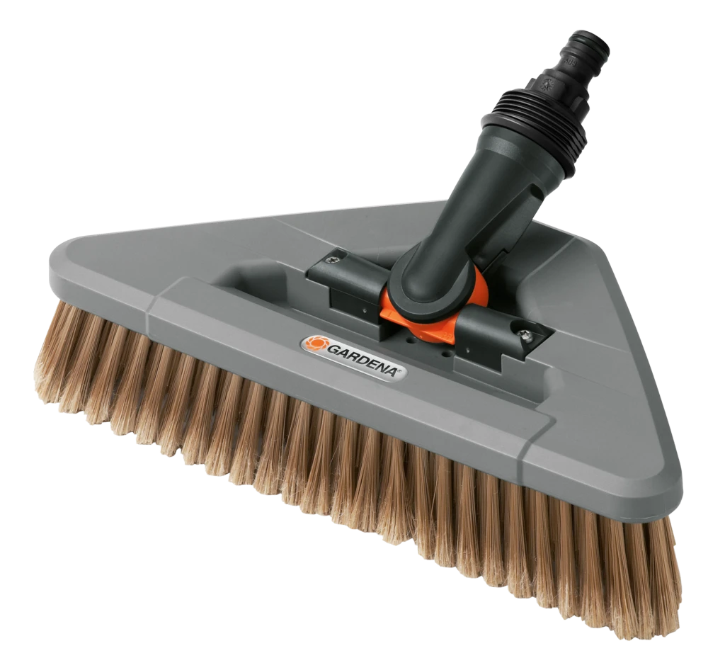 Gardena 5560-20 Brosse De Lavage à Roue Pivotante 1 Gardena 5560-20 Brosse De Lavage à Roue Pivotante