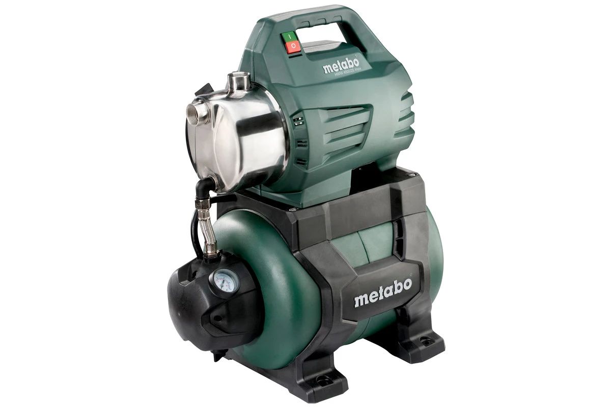 Metabo 600972000 Surpresseur Avec Réservoir Inox 4500 L/h HWW 4500/25 Inox 4 Metabo 600972000 Surpresseur Avec Réservoir Inox 4500 L/h HWW 4500/25 Inox – Image 4